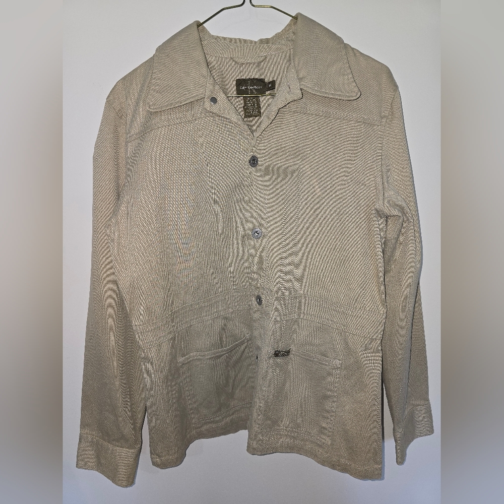 Vintage Calvin Klein women's jacket, size medium